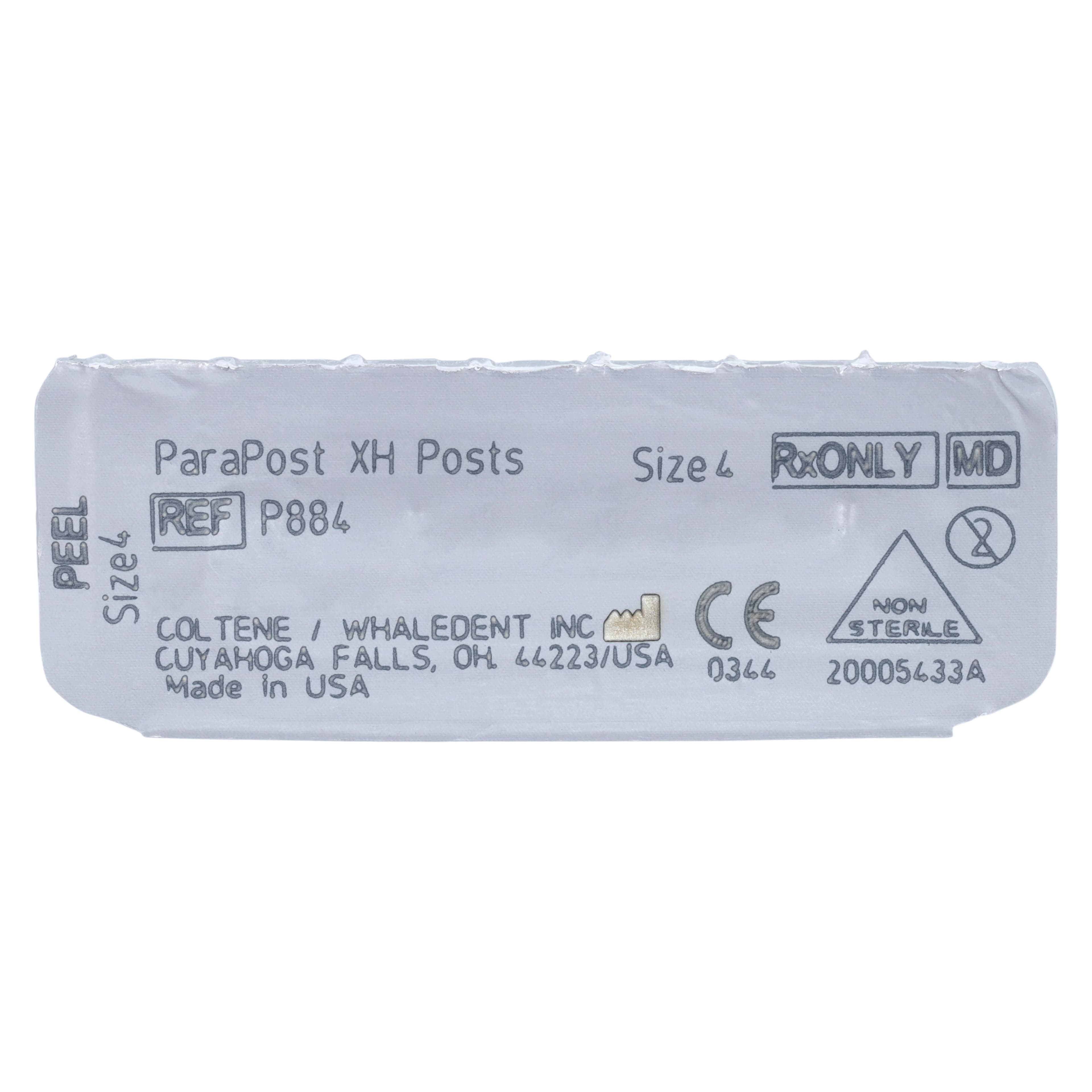 ParaPost XH Titanium Alloy Post, Refill, Size 4, Yellow, .040" (1.0mm), 10/Pk, P88-4 thumbnail 3