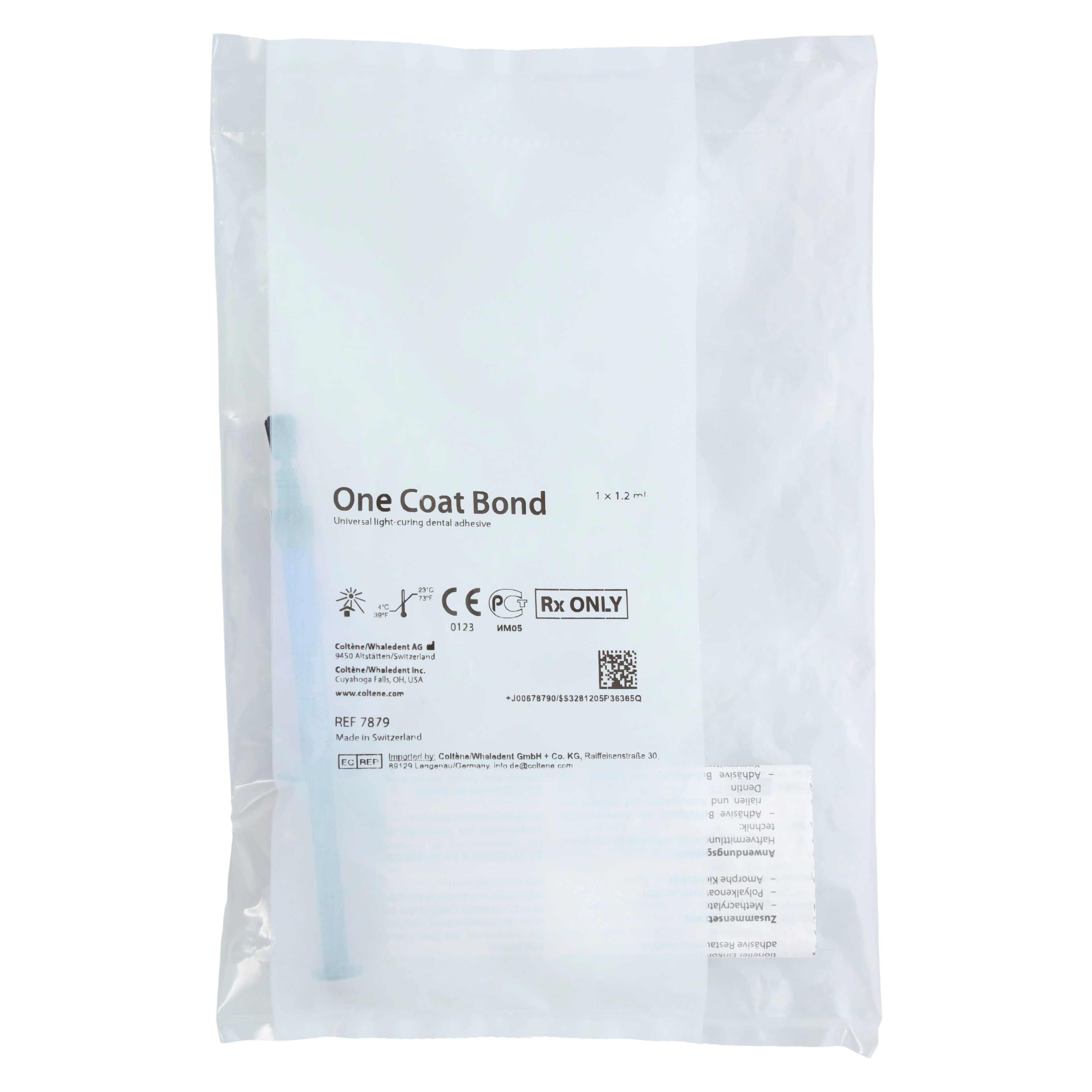 Coltene One Coat Bond Self-Etching Adhesive Refill Syringe, 1.2 mL, C7879 thumbnail 2