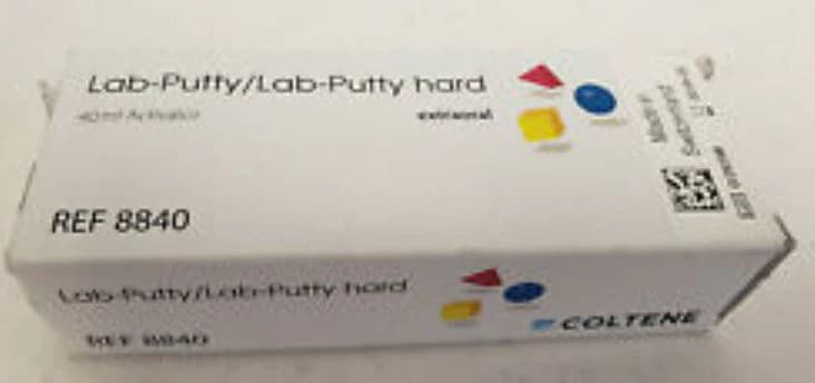 Coltene Lab Putty Activator (Catalyst) Paste, 40 ml Tube, #8840 - Lab Putty Activator 40ml Single - Image 1