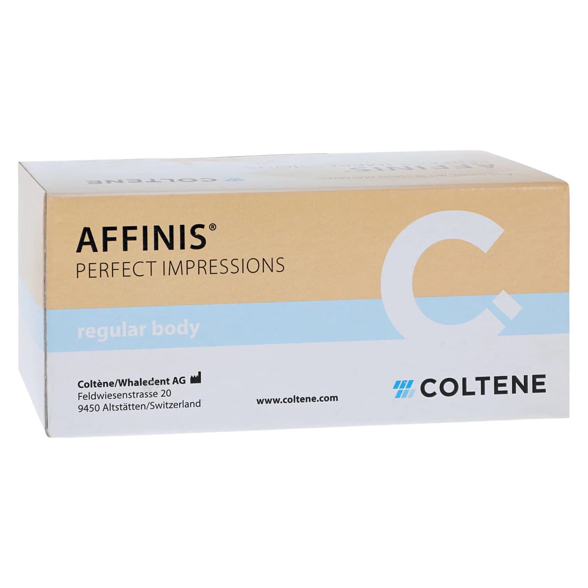 Affinis VPS Impression Material, Regular Body, Regular Set, 2 x 50 ml Cartridges with 12 Mixing Tips, C6511 - AFFINIS® VPS Impression Material 50ml Regular Body Regular Set Wash Material Single Pack - Image 1