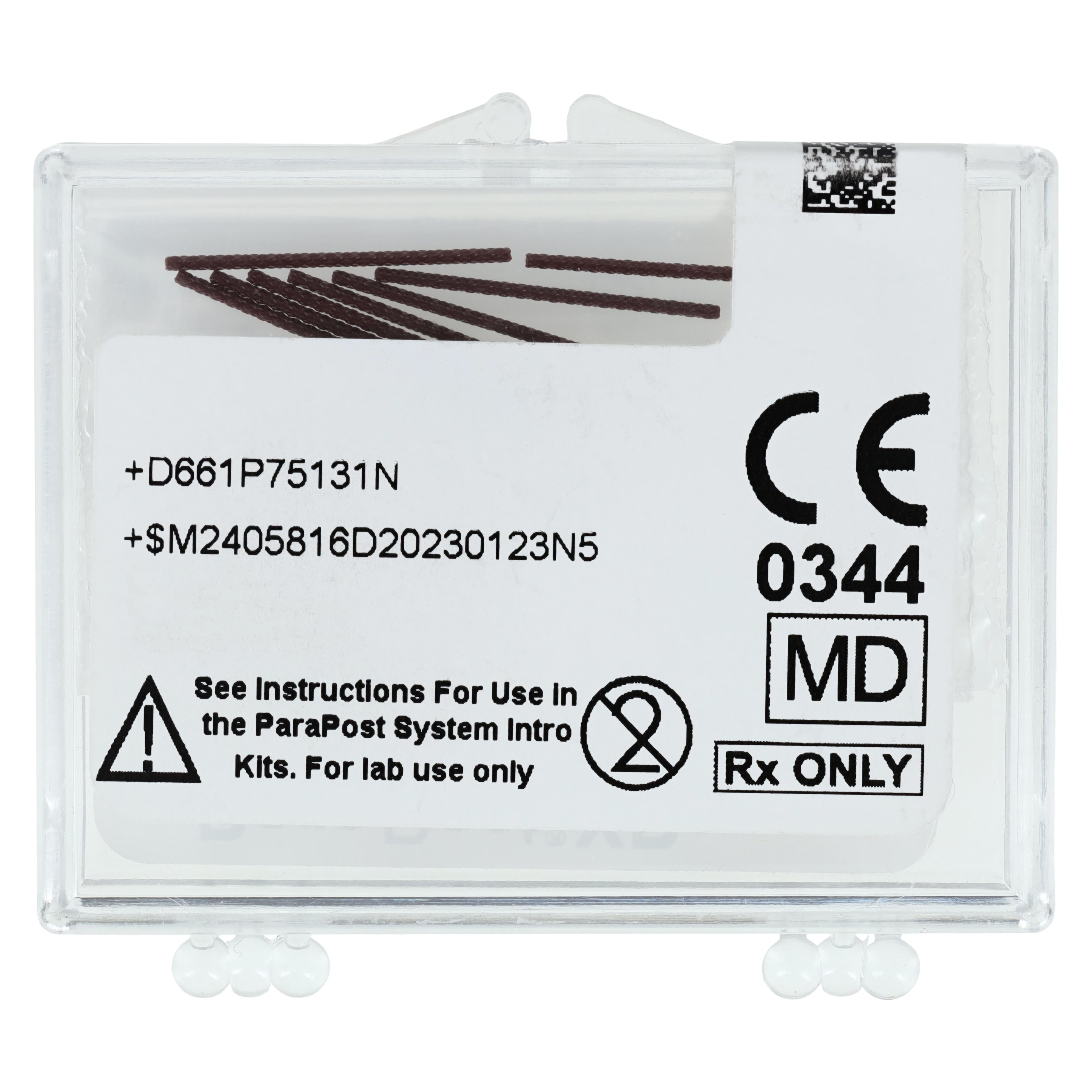 ParaPost XP Plastic Lab Burnout Post, Size 3 (0.036"/0.90mm), Brown, 10/Pk, P751-3 thumbnail 2