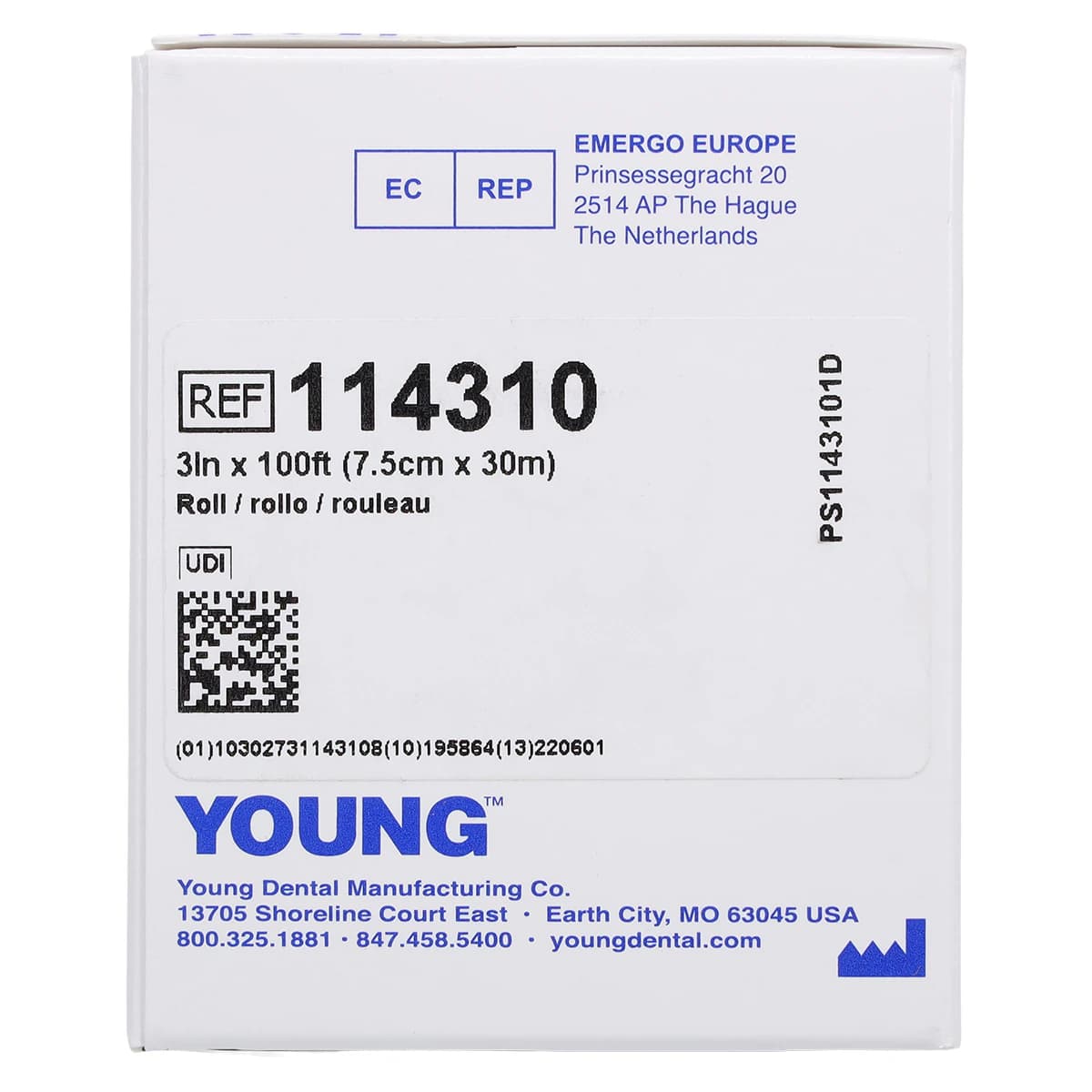 Nyclave Dry Heat Sterilization Tubing, 3 in x 100 ft, 1/Pk, 114310 thumbnail 8