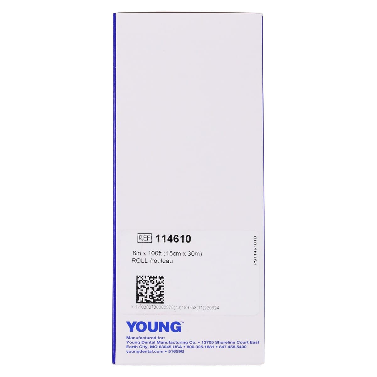 Nyclave Dry Heat Sterilization Tubing, 6 in x 100 ft, 1/Pk, 114610 thumbnail 6