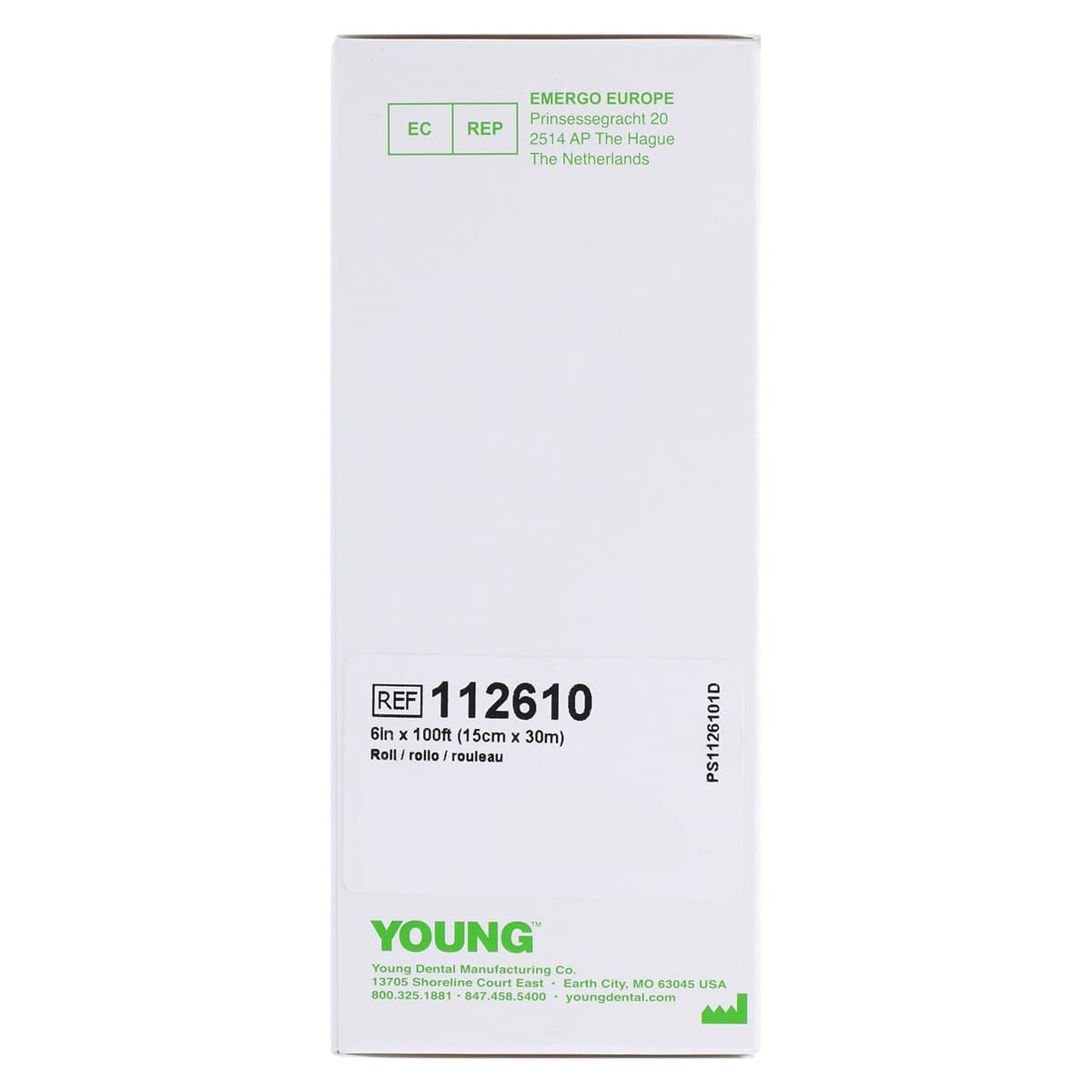 Nyclave Sterilization Tubing, 6" x 100' Roll, Clear Nylon, Puncture Resistant, No Indicator, 112610 thumbnail 5