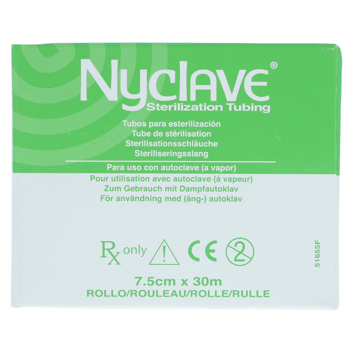 Nyclave Autoclave Sterilization Tubing, 3 in x 100 ft, Clear, Puncture Resistant, 1 Roll, 112310 thumbnail 6
