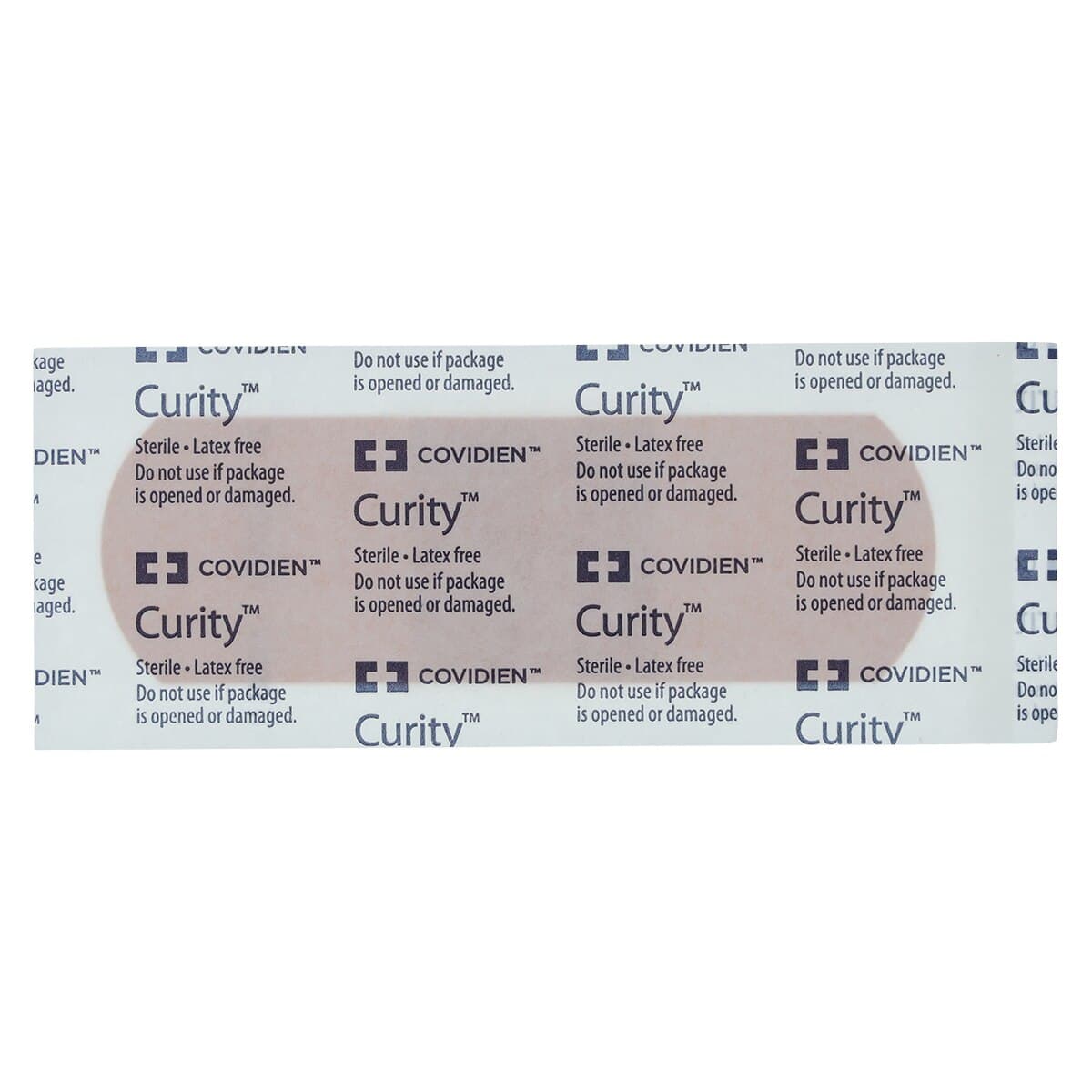 Curity Plastic Adhesive Bandage, 1" x 3", Tan, Sterile, 50/Box thumbnail 3