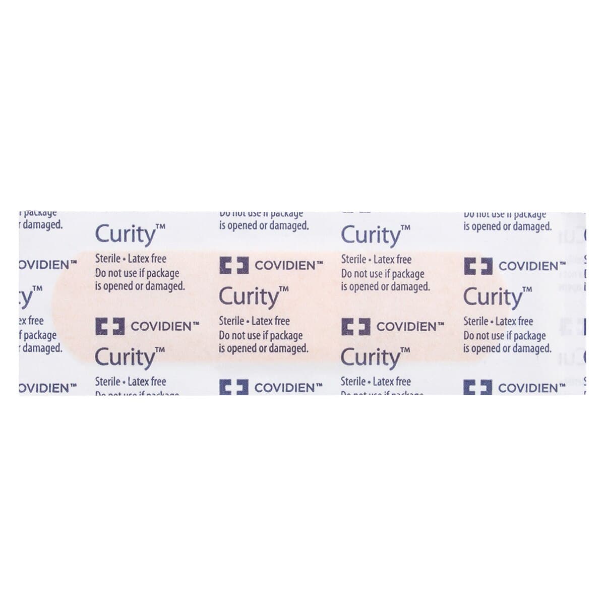 Curity Adhesive Bandage, Plastic, Sheer, Sterile, 3/4" x 3", 50/Box thumbnail 3