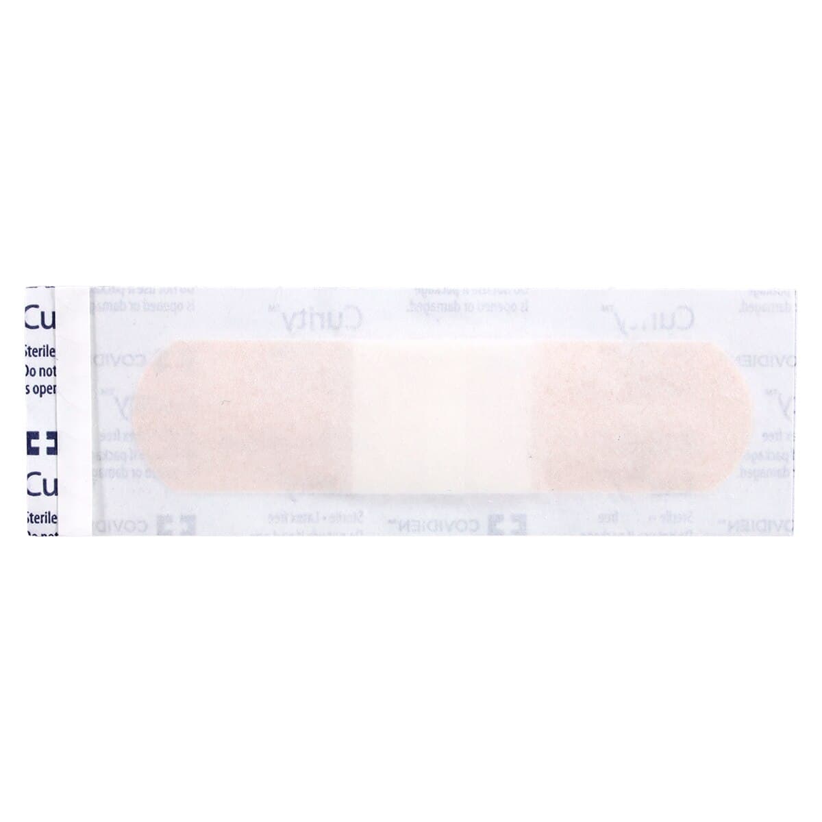 Curity Adhesive Bandage, Plastic, Sheer, Sterile, 3/4" x 3", 50/Box thumbnail 4