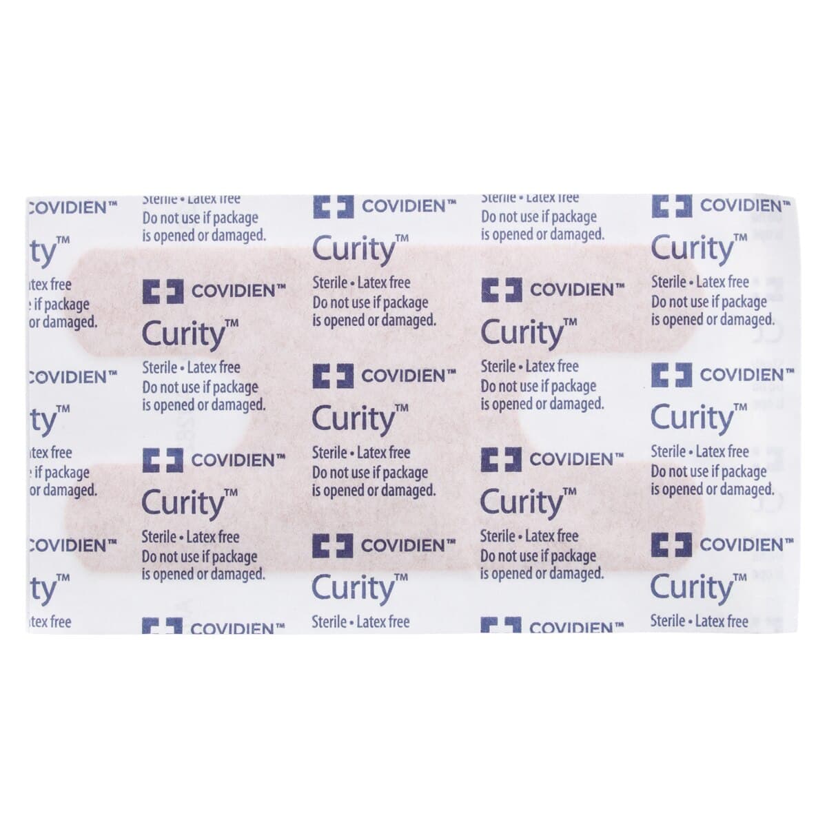 Curity Adhesive Bandage Fabric Knuckle, 1.5" x 3", Tan, Sterile, 30/Box thumbnail 3