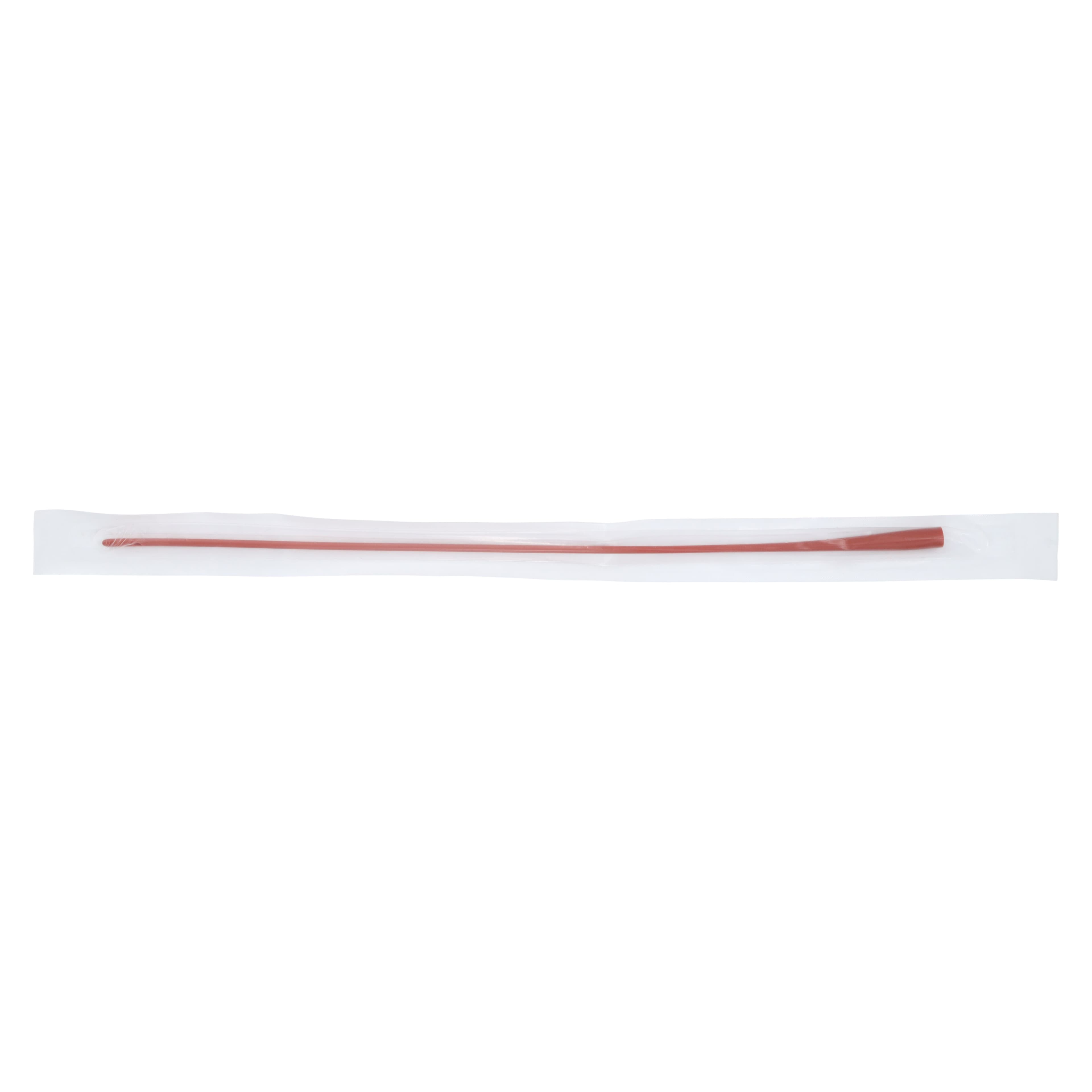 Dover Rob-Nel Intermittent Catheter, 12 Fr, Red Rubber, Tapered Round Tip thumbnail 2