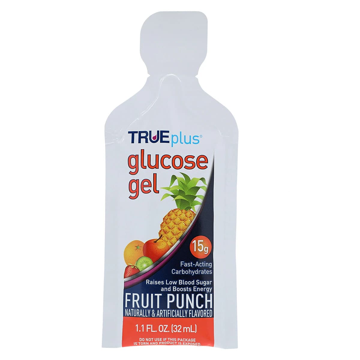 TRUEplus Gel Glucose 15gm, Fruit Punch, 6/Pack thumbnail 3