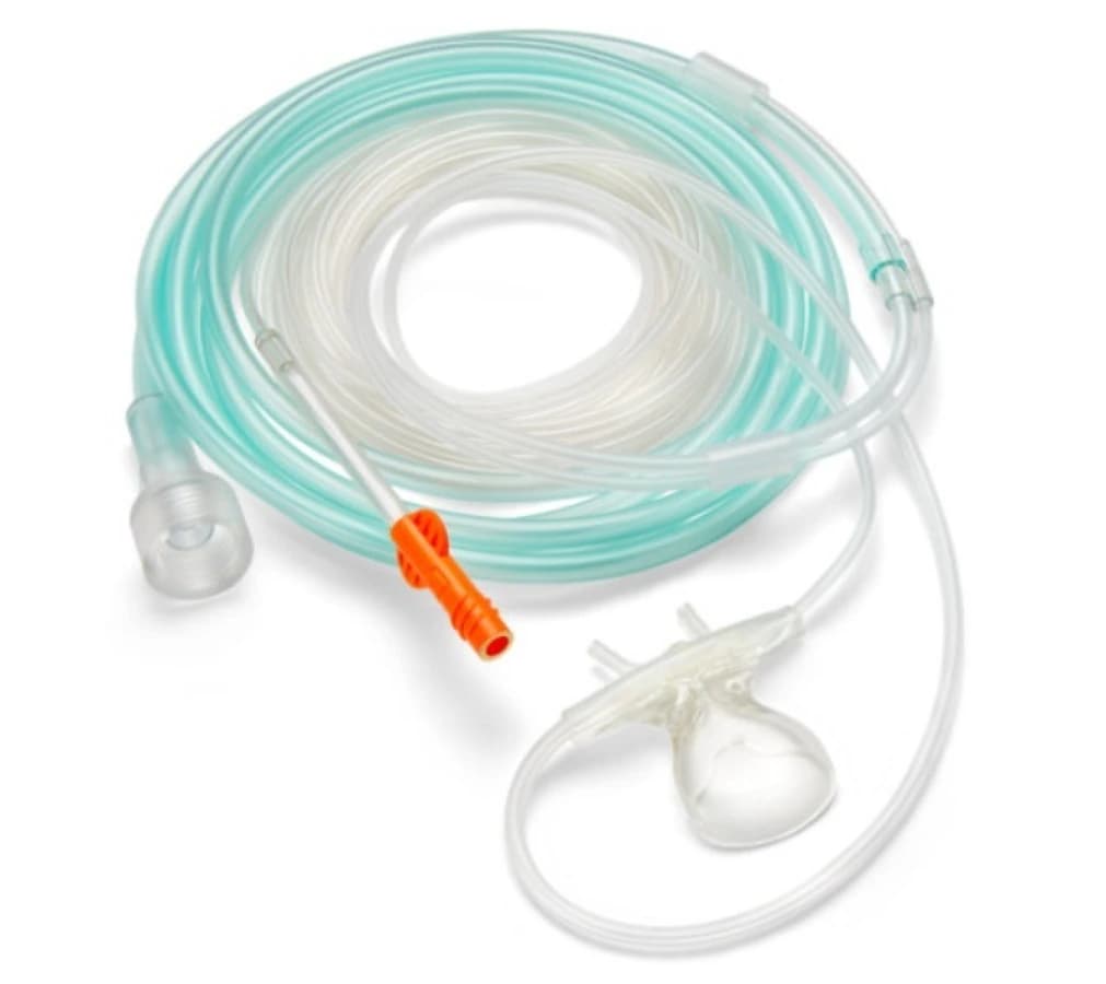 Medtronic Microstream O2 Filter Line, Advanced Adult Oral/Nasal, 100/Box - Microstream O2 Filter Lin - Image 1