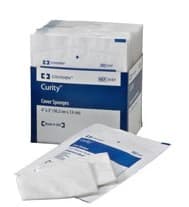 Curity Cellulose Fiber Cover Sponge, 3x4", Sterile, Latex-Free - Sponge Cover Curity Nonwvn ST - Image 1