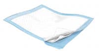 Cardinal Health Wings Basic Incontinence Underpad, 23" x 36", Light Absorbency, Light Blue, 150/Case - Simplicity Underpad Mod - Image 1