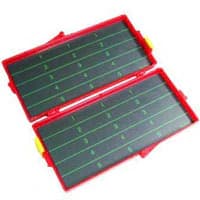 Devon Needle Counter, Black Magnet, Clear Top, 64/Case - Needle Counter Plastic - Image 1