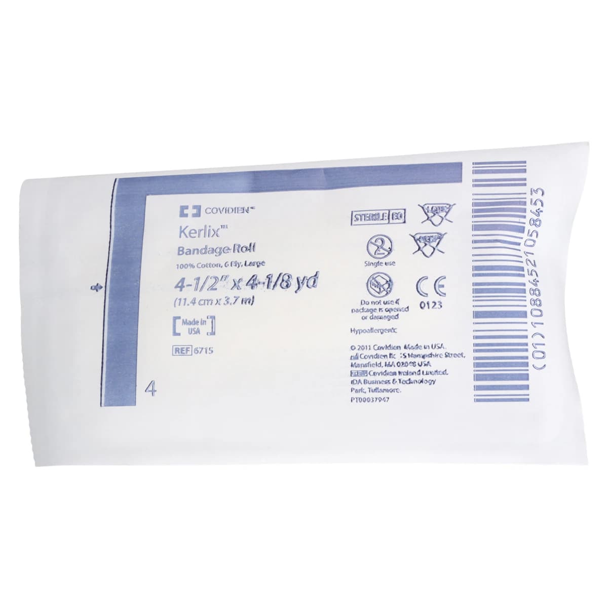 Kerlix Gauze Conforming Bandage, 6 Ply, 4.5" x 4.1 yd, Sterile, White, Each - Bandage Fluff Kerlix 6Ply ST - Image 1