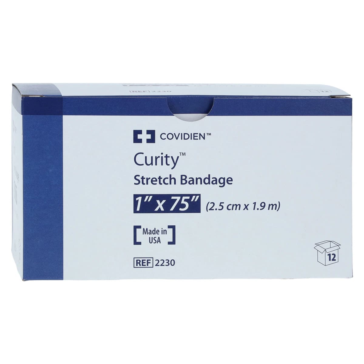 Curity Conforming Bandage, Cotton/Polyester, 1" x 75", 1 Ply, Sterile, 12/Box thumbnail 2