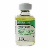 Delestrogen (Estradiol Valerate) Injection, 10 mg/mL, 5 mL Multiple-Dose Vial thumbnail 2