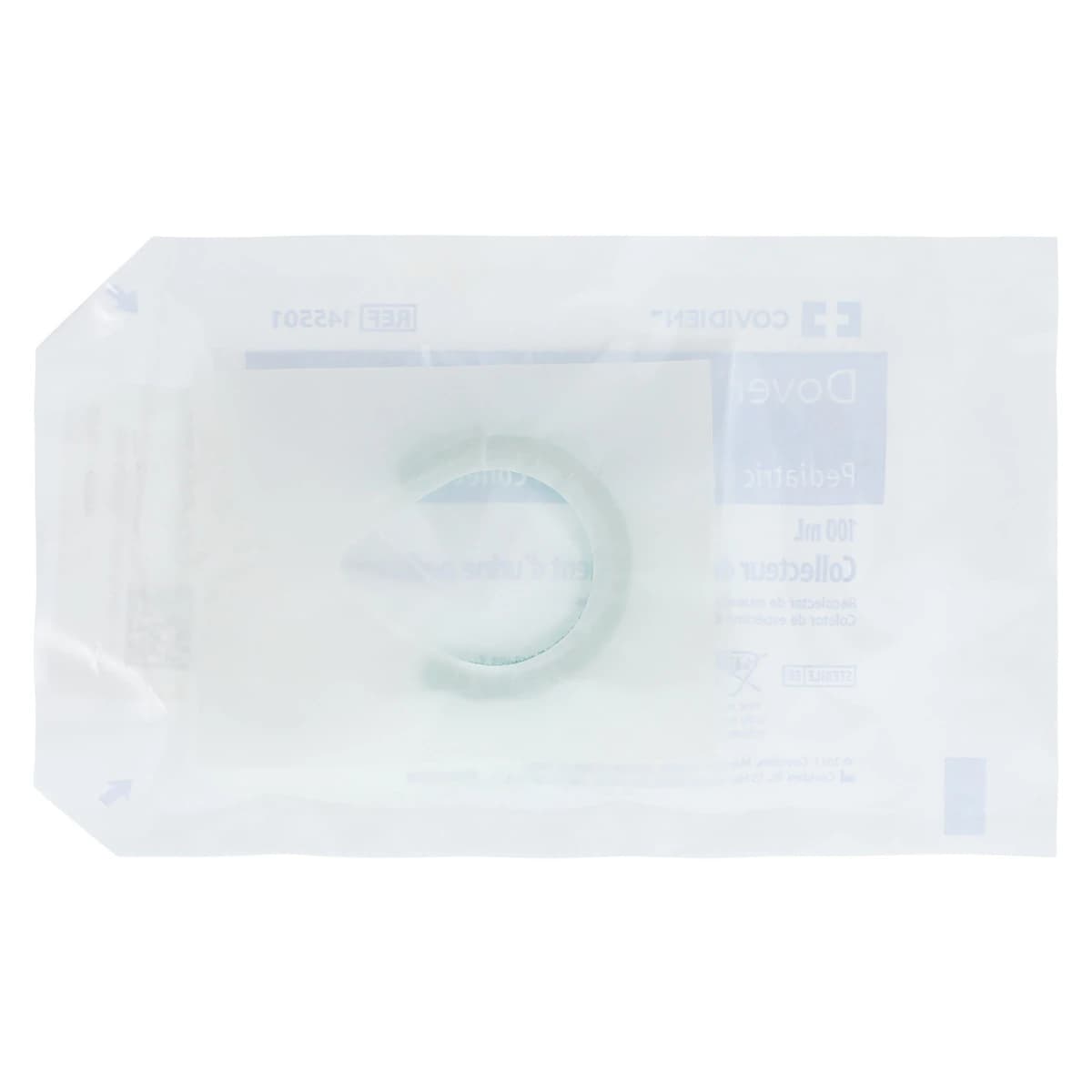 Dover Urine Specimen Collector, 100 mL, Sterile, Clear, Pediatric, 30/Box thumbnail 3