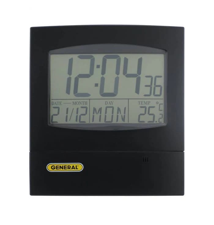 General Tools Wall Calendar Clock - Clock Calendar Wall - Image 1