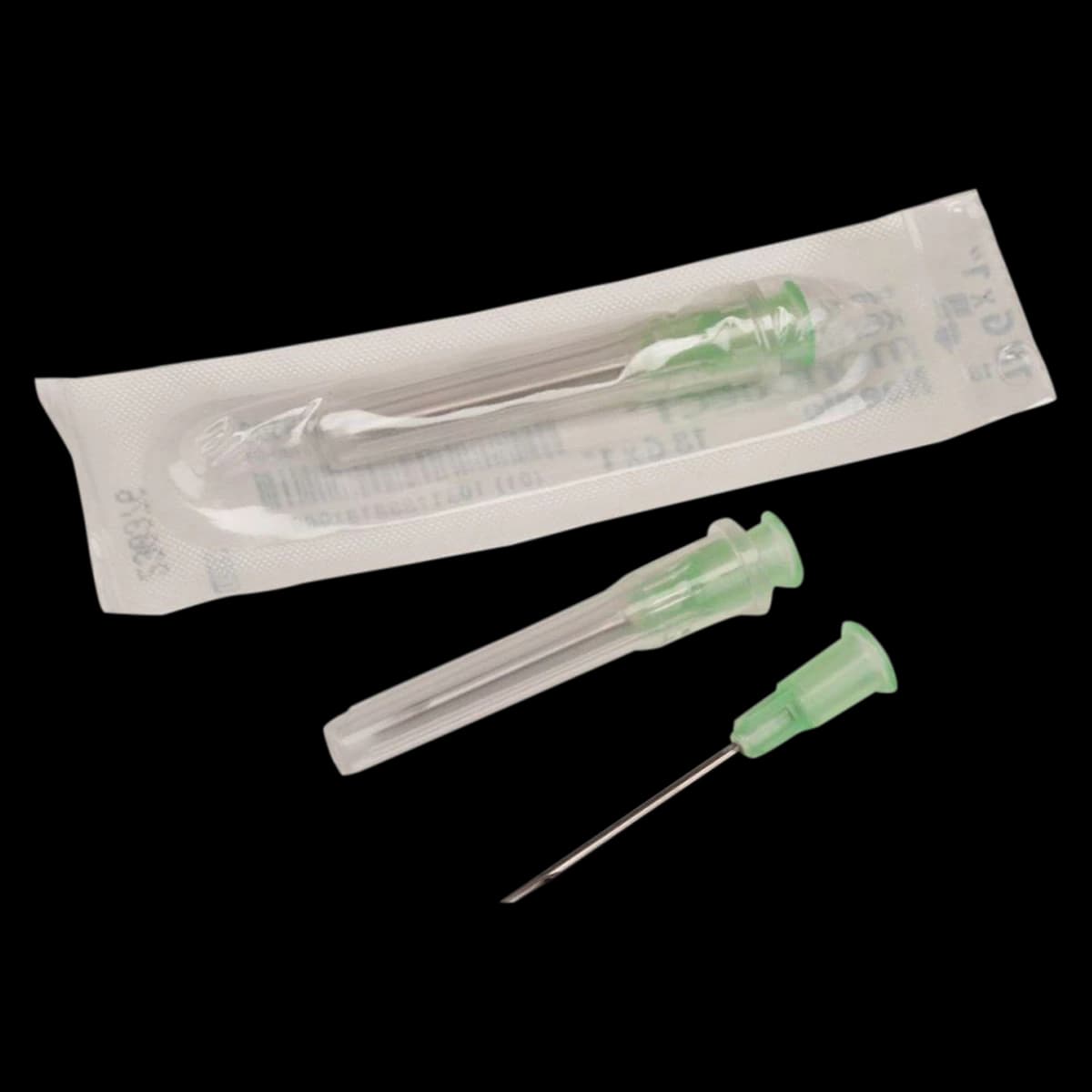 Monoject Hypodermic Syringe with Needle, 3cc, 21G x 1", Lavender, Sterile, 100/Box - Syringe W/Needle 3cc - Image 1