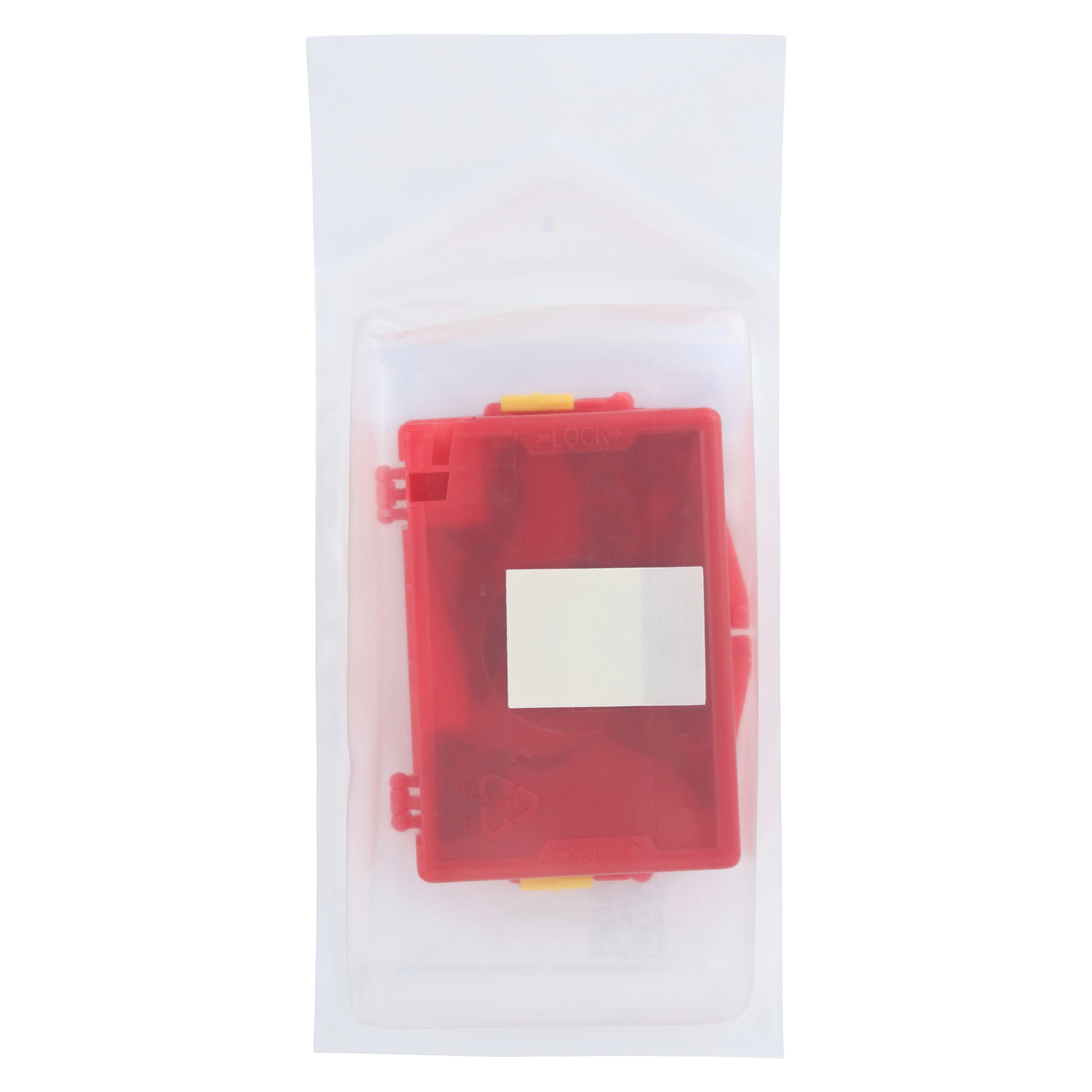 Devon Needle Counter, Magnetic Foam Block with Plastic Boxlocks, Red, Sterile, 12/Case thumbnail 3