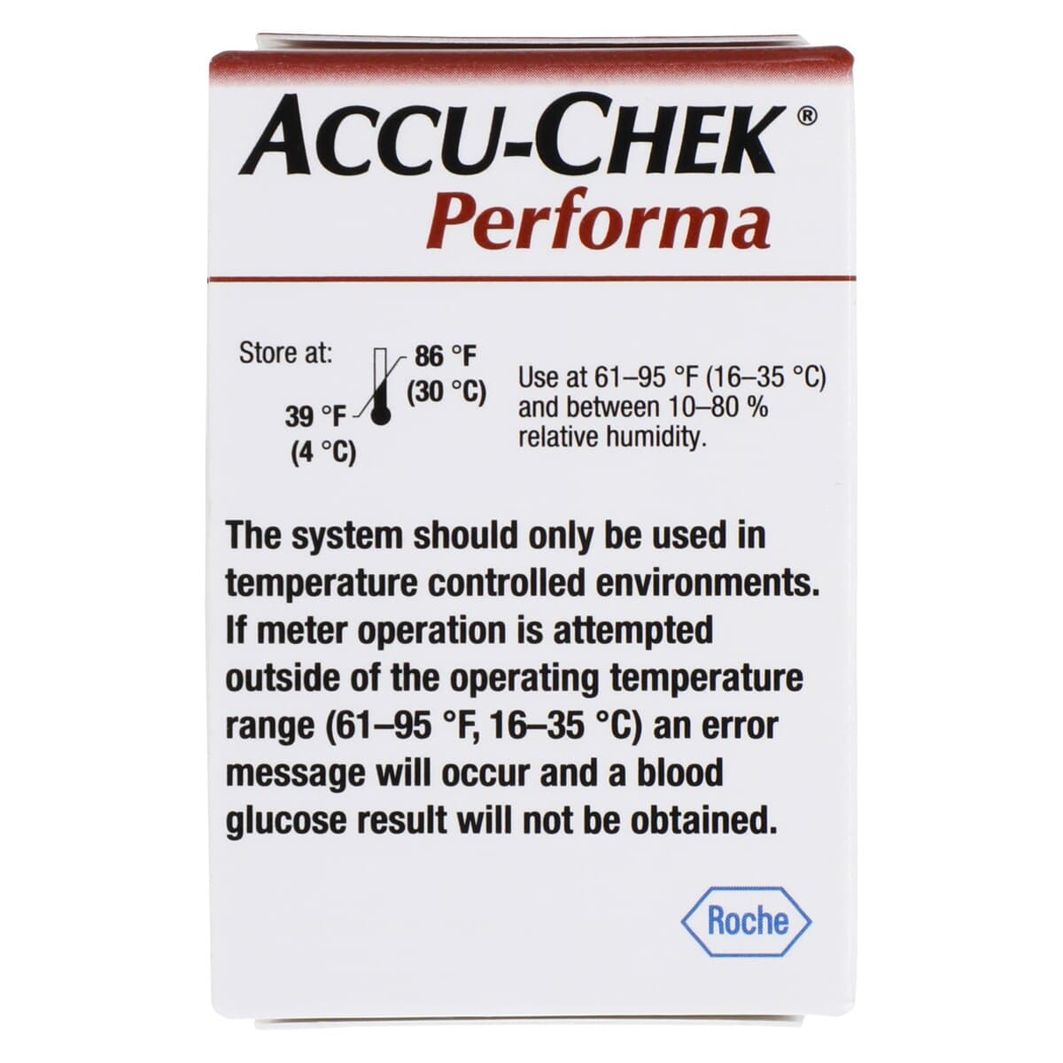 Accu-Chek Performa Blood Glucose Test Strip, CLIA Waived, 50/Box thumbnail 3