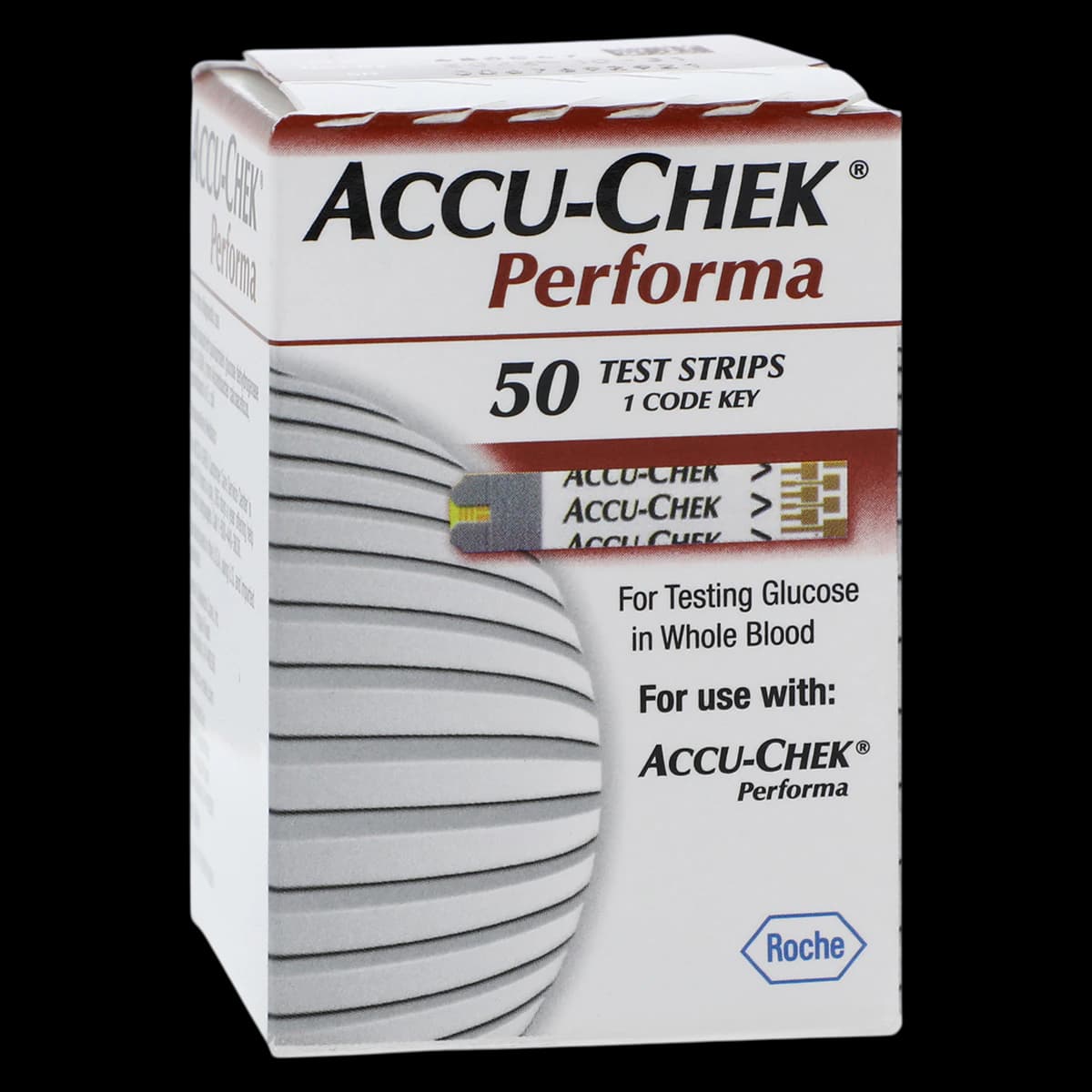 Accu-Chek Performa Blood Glucose Test Strip, CLIA Waived, 50/Box - Accu-Chek Performa Test Strip - Image 1