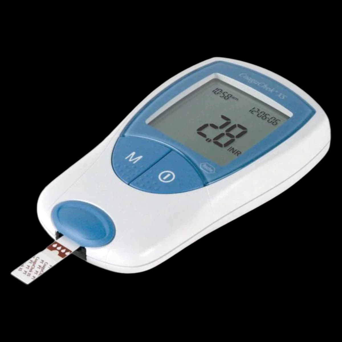 CoaguChek XS INR Monitoring System, CLIA Waived, Professional Kit, 300 Tests, 4 AAA Batteries, 138x78x28mm - Coaguchek XS Meter - Image 1