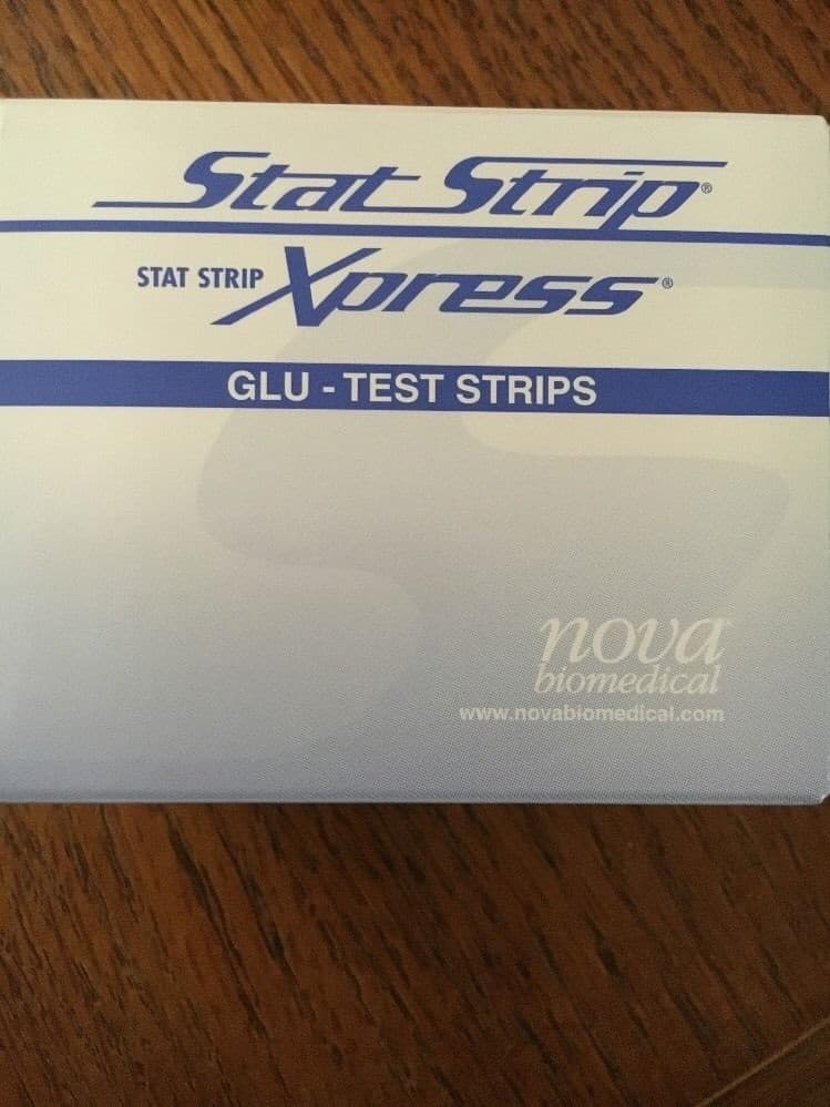 Nova Biomedical StatStrip Xpress Glucose Test Strips, CLIA Waived, Each - Statstrip Test Glucose - Image 1