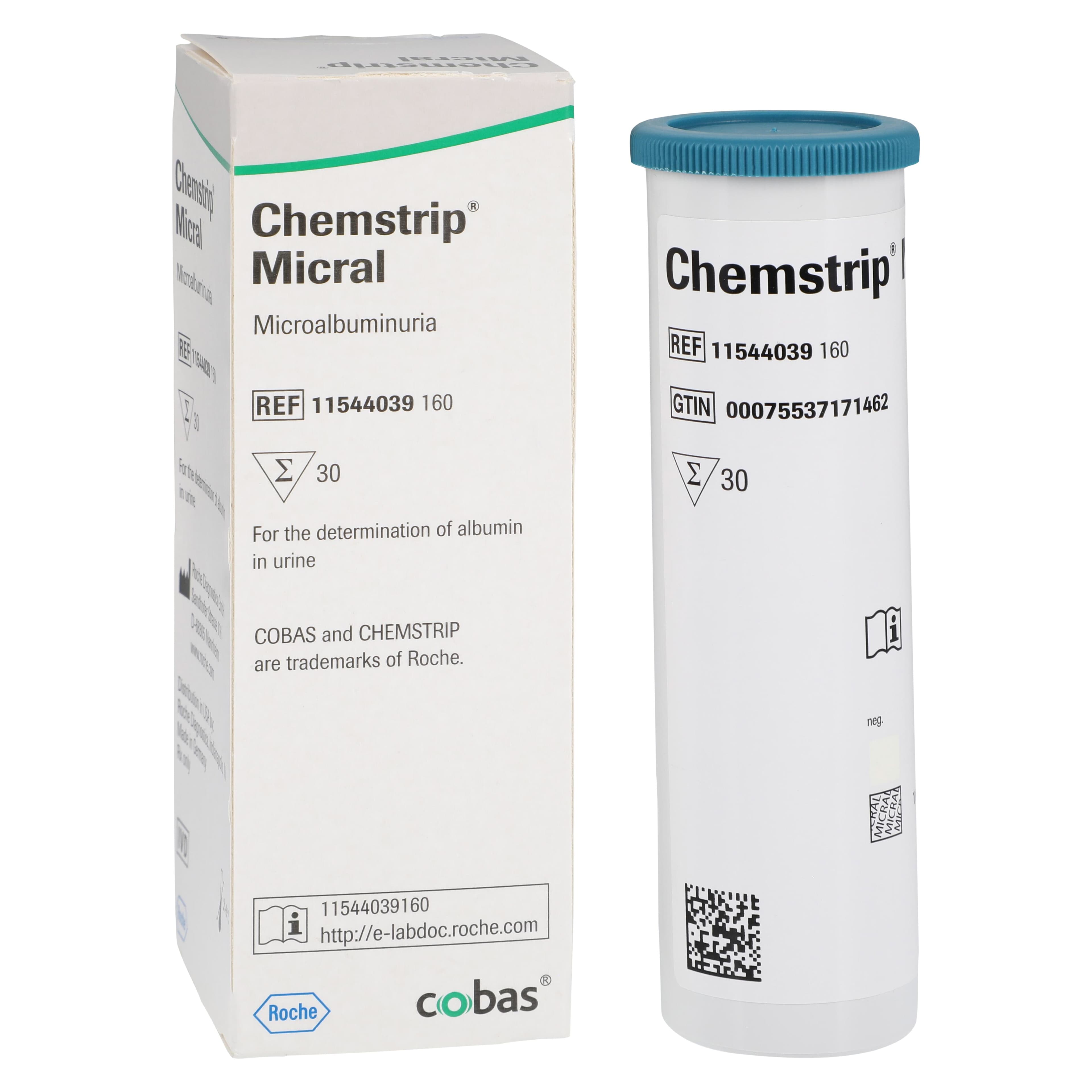 Roche Chemstrip Micral Urine Test Strips, CLIA Waived, 30/Bottle thumbnail 2