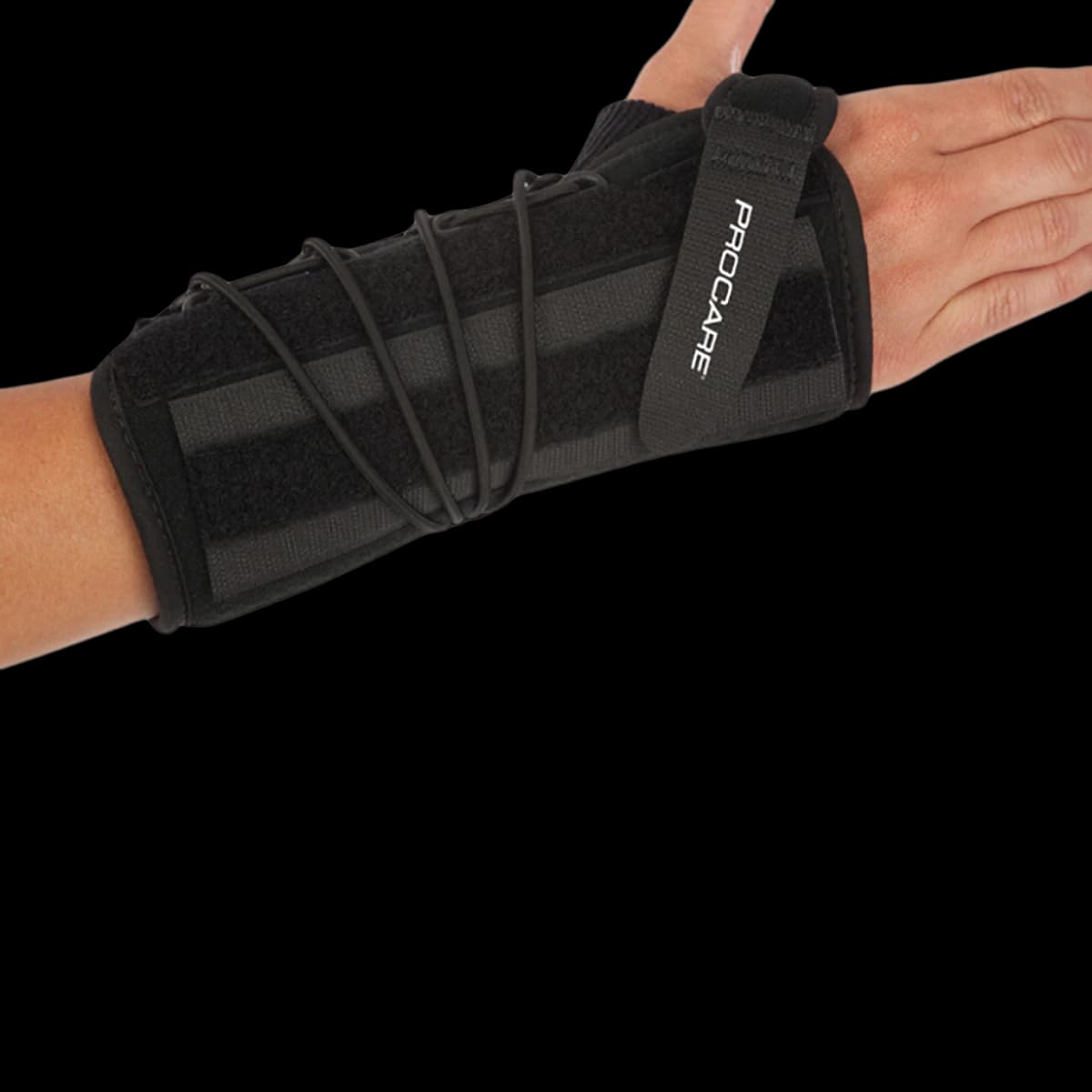 DJO Quick-Fit II Universal Wrist Brace, Adult, Nylon Foam, Fits Up to 10" thumbnail 2