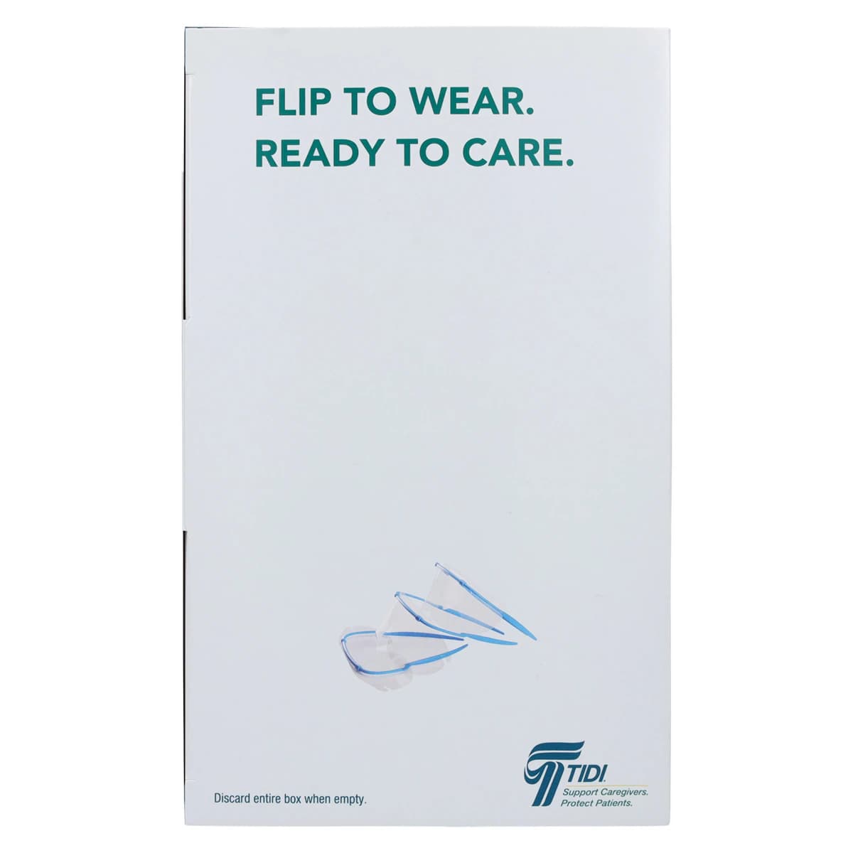 TidiShield Flip 'N Go (FlipEase) Disposable Eye Shields, Assorted Colors, Latex-Free, 25/Box, 9300FE-50 thumbnail 5
