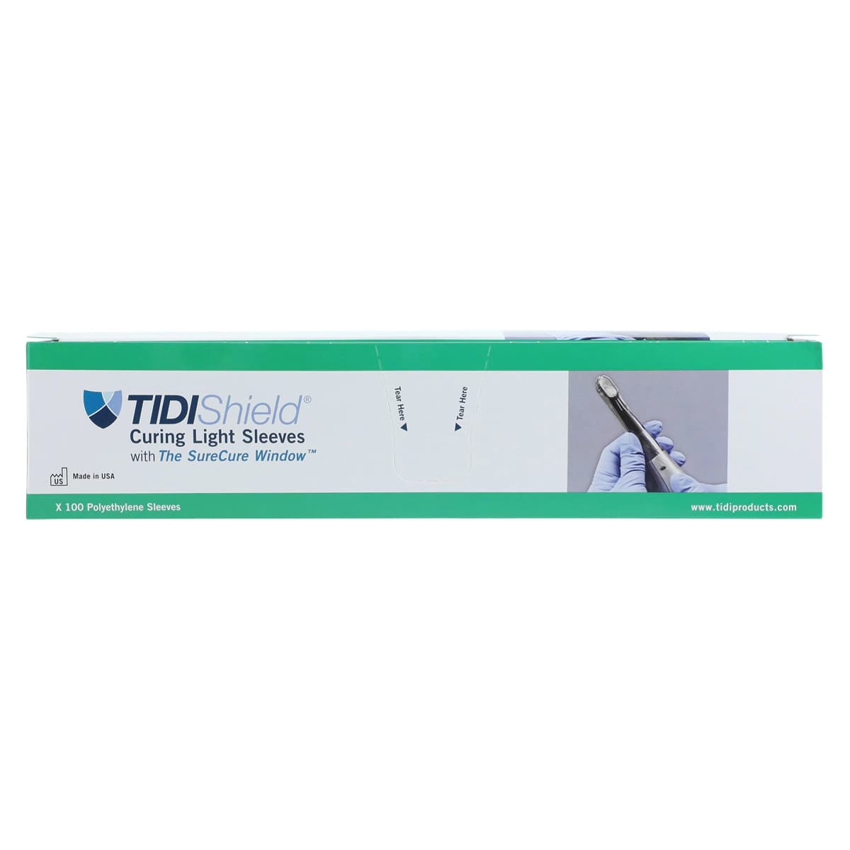 TIDIShield Curing Light Sleeve, Custom Fit for Coltene-Whaledent SPEC3, with SureCure Window, 100/Box, 21109 thumbnail 3