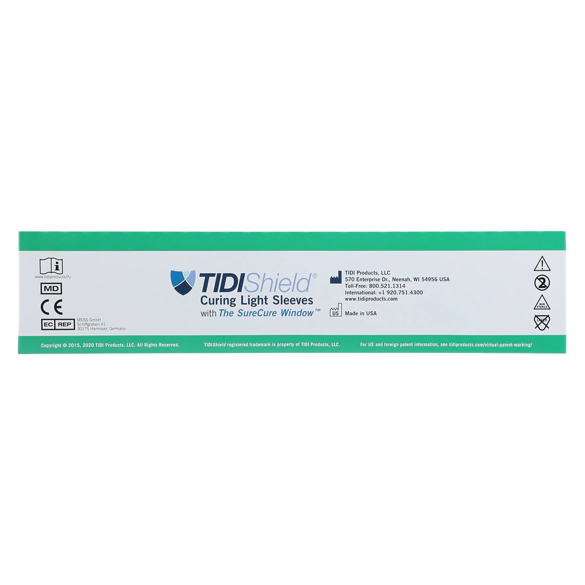 TIDIShield Curing Light Sleeve, Custom Fit for Coltene-Whaledent SPEC3, with SureCure Window, 100/Box, 21109 thumbnail 4