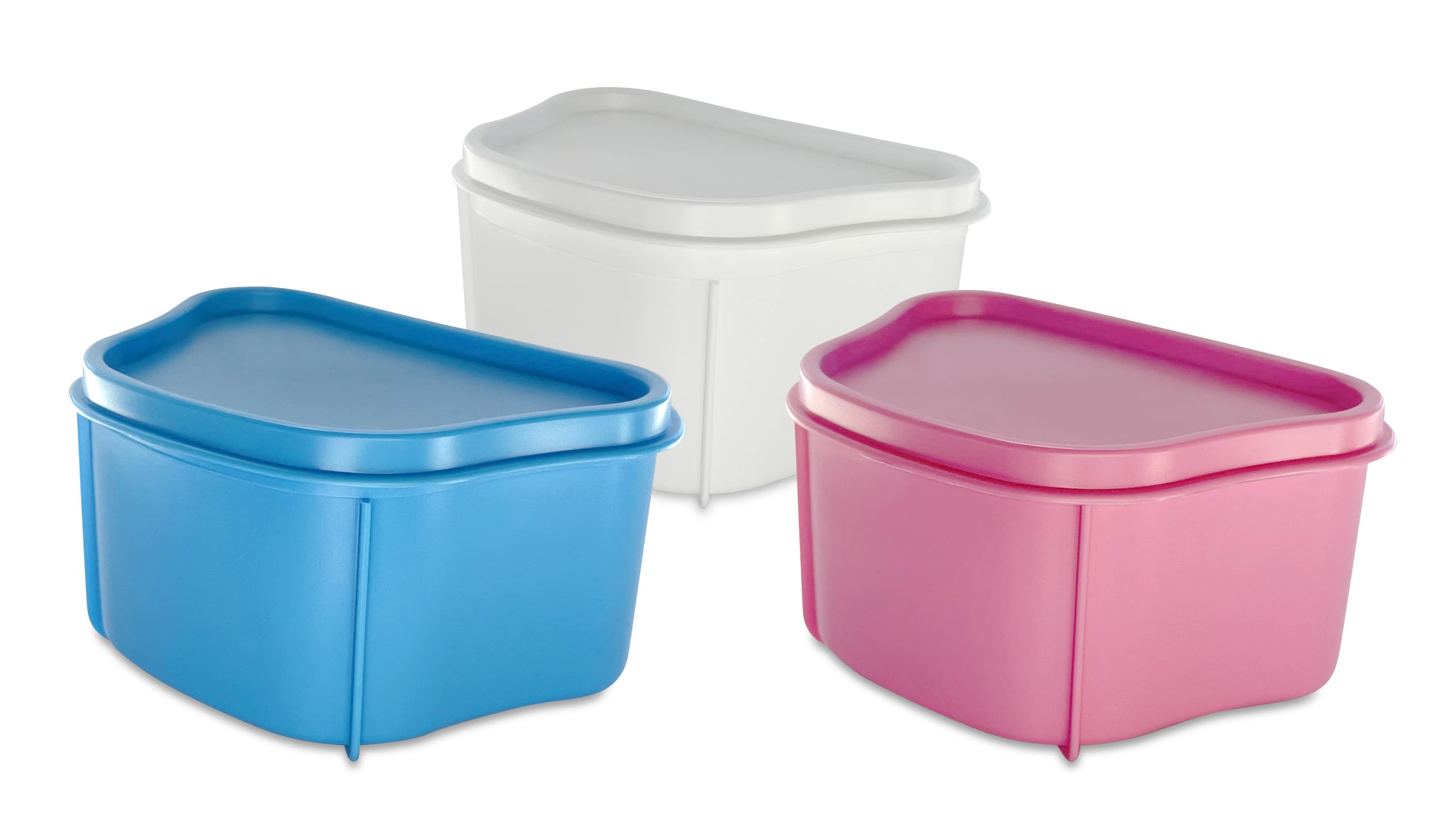 Den-Shur Cups, Assorted Colors, Snap-On Lid, 12/Pkg - Den-Shur Cups®, 12/Pkg - Assorted - Image 1