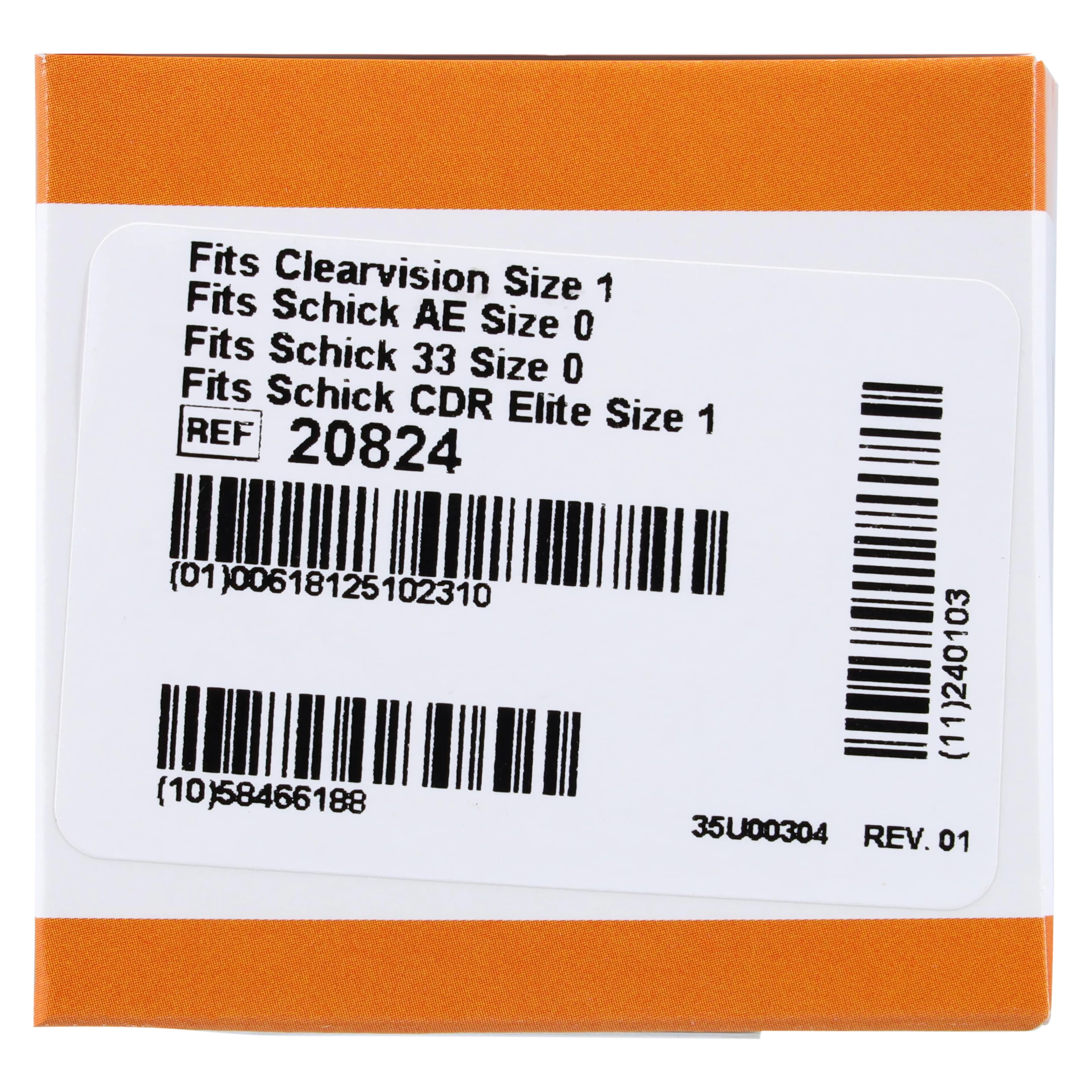 TIDIShield Digital X-Ray Sensor Sheaths, Schick CDR Elite Size 1, Latex-Free, 100/Box, 20824 thumbnail 5