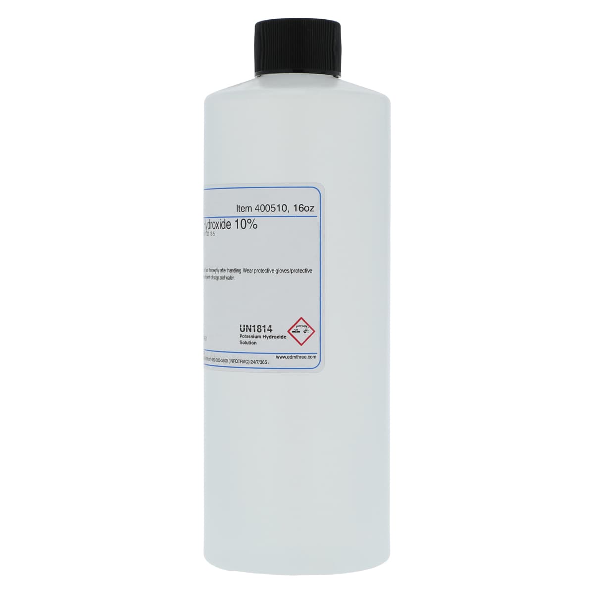 Potassium Hydroxide 10% Solution, 16 oz Bottle thumbnail 3