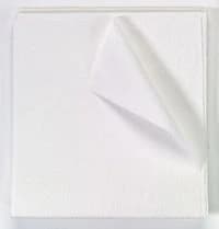 Tidi Products Ultimate Patient Drape Sheet, 3-Ply Tissue, White, 40" x 48", 100/Case - Drape Patient 3Ply Tis White - Image 1