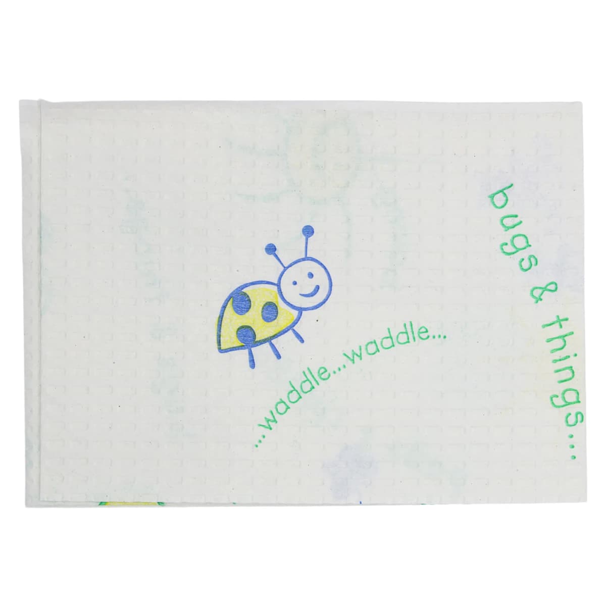 Tidi Choice Bugs-N-Things Waffle-Embossed Patient Bib, 2-Ply Paper/Poly, 13" x 18", 250/Box thumbnail 2