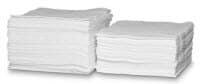 Tidi Products Choice Superior Dry Washcloth, Disposable Double Re-Crepe, 13" x 13", White, 500/Case thumbnail 2