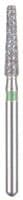 BluWhite Diamond™ Bur, FG, Coarse, Flat End Taper, Cone, Green Ring, #771C, 1.8 mm Diameter, 7.8 mm Length, 5/Pkg - BluWhite Diamond™ Burs – FG, Coarse, Green, Cone, Taper Flat End, 5/Pkg - # 771C, 1.8 mm Diameter, 7.8 mm Length - Image 1