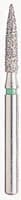 BluWhite Diamond Bur FG 240C, Coarse, Flame, Friction Grip, 5/Pk - BluWhite Diamonds FG 240C 5/Pk - Image 1