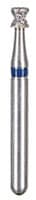 Kerr BluWhite Diamond Bur FG 472R, Regular Grit, Inverted Cone, 1.6mm, Pack of 5 - #FG472 Regular BluWhite Diamond Bur Amalgam Remover FG Pack of 5 - Image 1