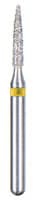 BluWhite Diamond Bur FG 210SF, Super Fine, Flame, Friction Grip, 1.2 mm Diameter, 6.2 mm Length, 5/Pk - BluWhite Diamonds FG 210SF 5/Pk - Image 1