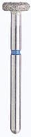 BluWhite Diamond™ Bur FG Wheel Regular #825R, Blue Ring, 4.0 mm Diameter, 1.0 mm Length, 5/Pkg - BluWhite Diamond™ Burs – FG, Wheel, 5/Pkg - Regular, Blue, # 825R, 4.0 mm Diameter, 1.0 mm Length - Image 1