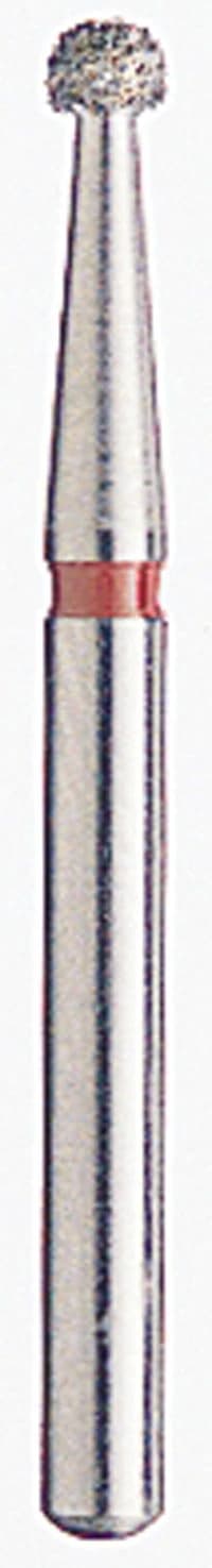 Kerr BluWhite Diamond Bur, FG 130F Fine, Round, Friction Grip, 5/Pack - #FG130 Fine BluWhite Diamond Bur Round FG Pack of 5 - Image 1
