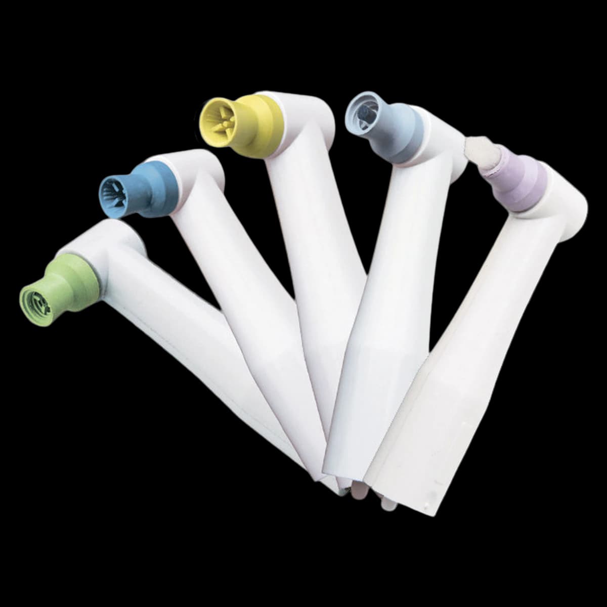 Waterpik Densco Disposable Prophy Angles, Latex-Free, Soft Green Cup, 90 Degree, 125/Box, 018125-100 - Waterpik Densco Disposable Prophy Angles - Image 1