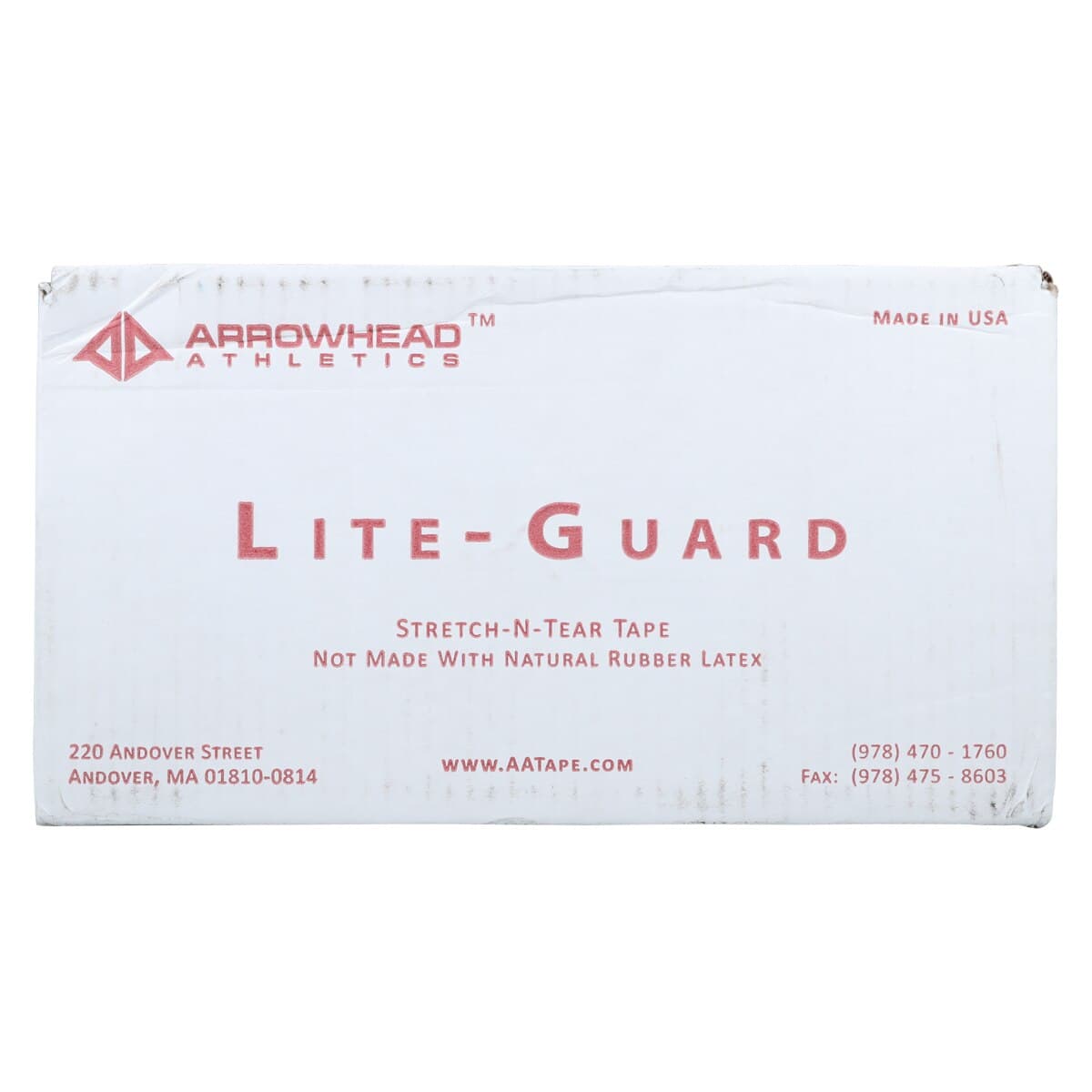 Lite-Guard Athletic Tape, Cotton, 2" x 7.5 yd, White, Non-Sterile, Latex-Free, 24/Case thumbnail 4