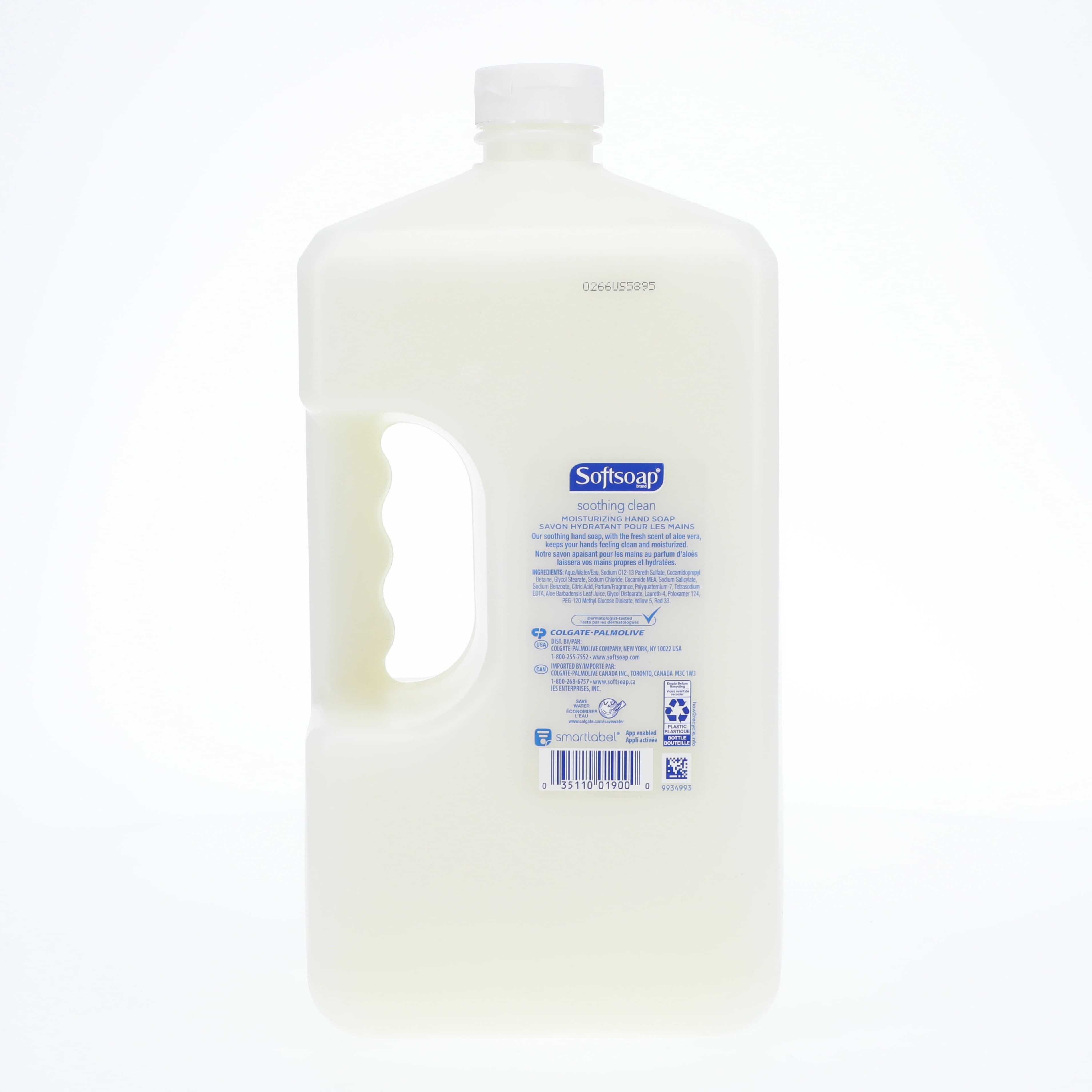 Softsoap Aloe Vera Liquid Hand Soap Refill, 1 Gallon (128 fl oz) Bottle thumbnail 2